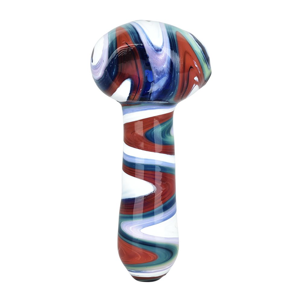 Wiggity Wag Glass Spoon Pipe - 4.5