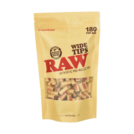 RAW Pre-Rolled Wide Tips 180pc