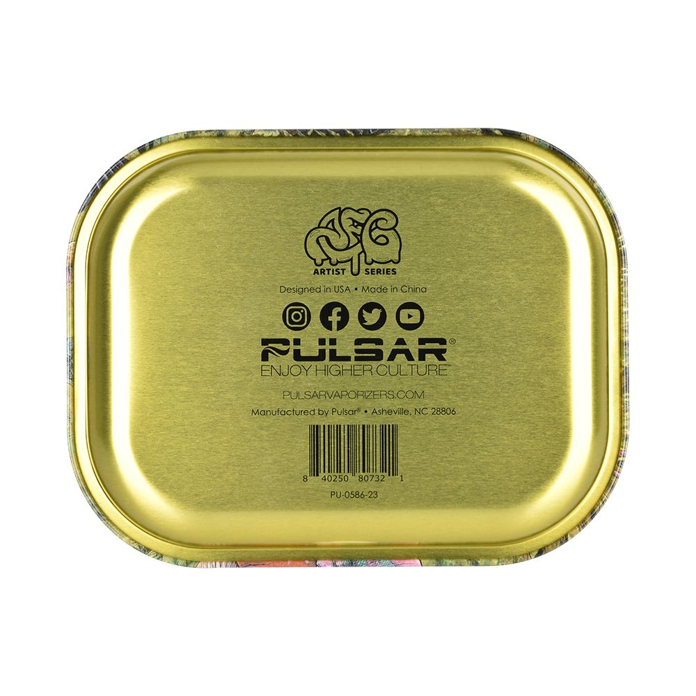 Pulsar Mini Metal Rolling Tray - DopeBot / 7