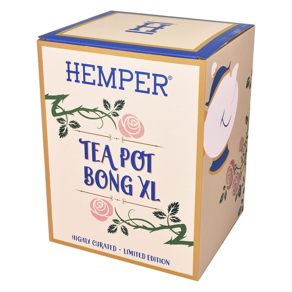 Hemper Tea Pot XL Water Pipe | 8" | 14mm F