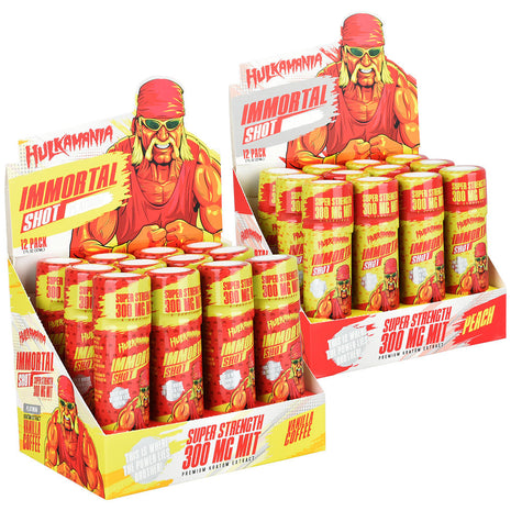 Hulkamania Immortal Kratom Shots | 300mg | 2oz | 12pc Display