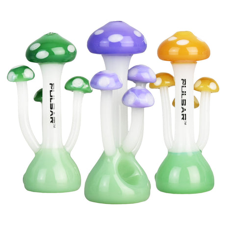 Pulsar Mushroom Family Hand Pipe - 3.5"/Colors Vary