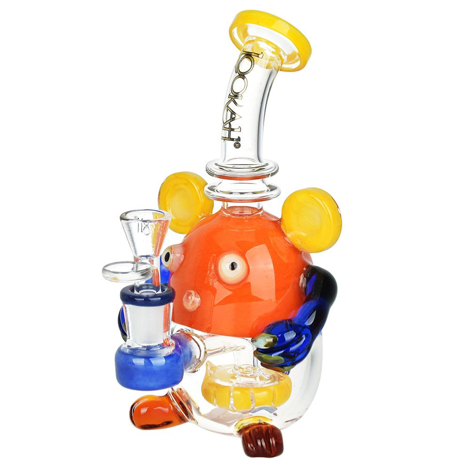 Lookah Glass Mouse Water Pipe - 7.75" / 14mm F