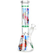 Santa Claus Themed Glass Water Pipe - 10