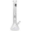 LA Pipes Thick Glass Beaker Showerhead Perc Bong