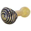 LA Pipes Spiral-Head Color Changing Glass Spoon Pipe