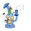 Pulsar Shroom Crazy Dab Rig | 6.75