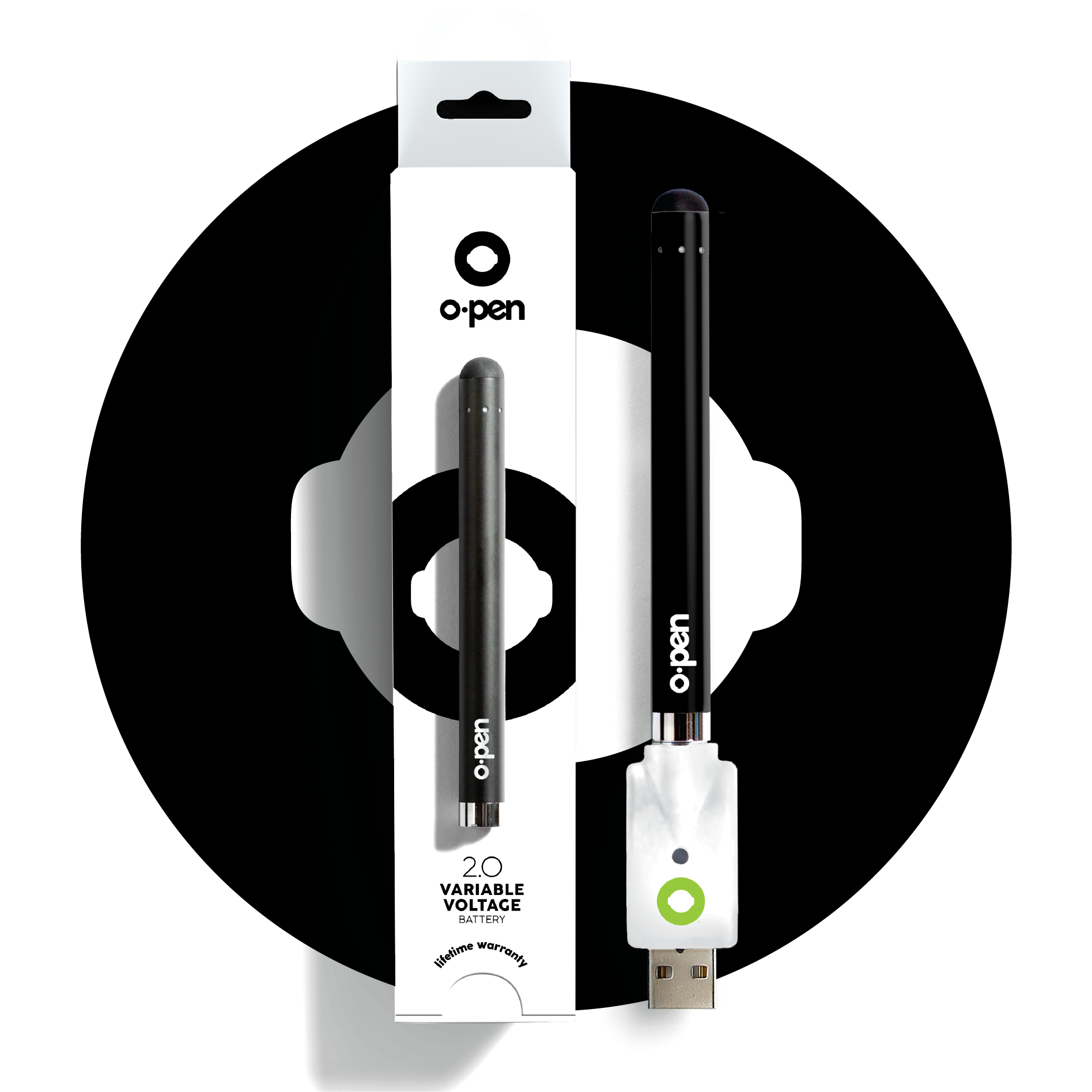 O.pen 2.0 Variable Voltage 510-Thread Battery