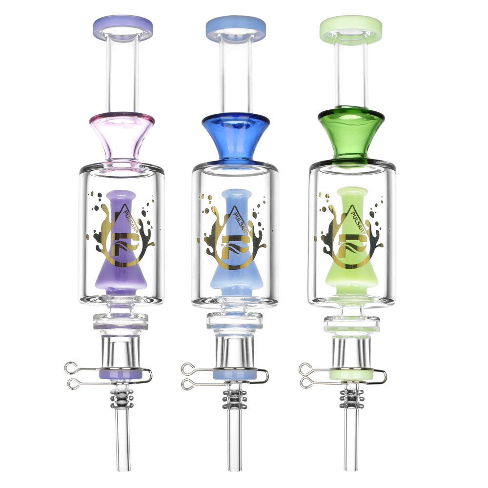 Pulsar Beaker Perc Vapor Vessel 2.0 w/ Quartz Tip | 8.5