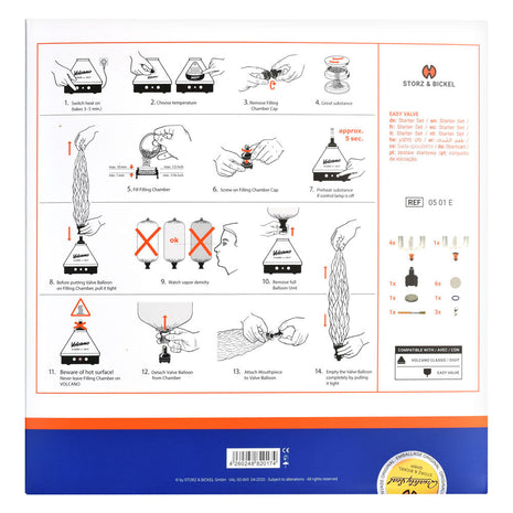 Storz & Bickel Volcano Vaporizer Easy Valve Starter Set