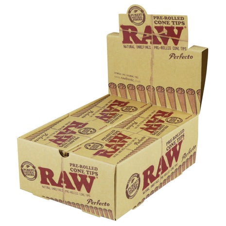 Raw Perfecto Pre-Rolled Cone Tips 20pcs