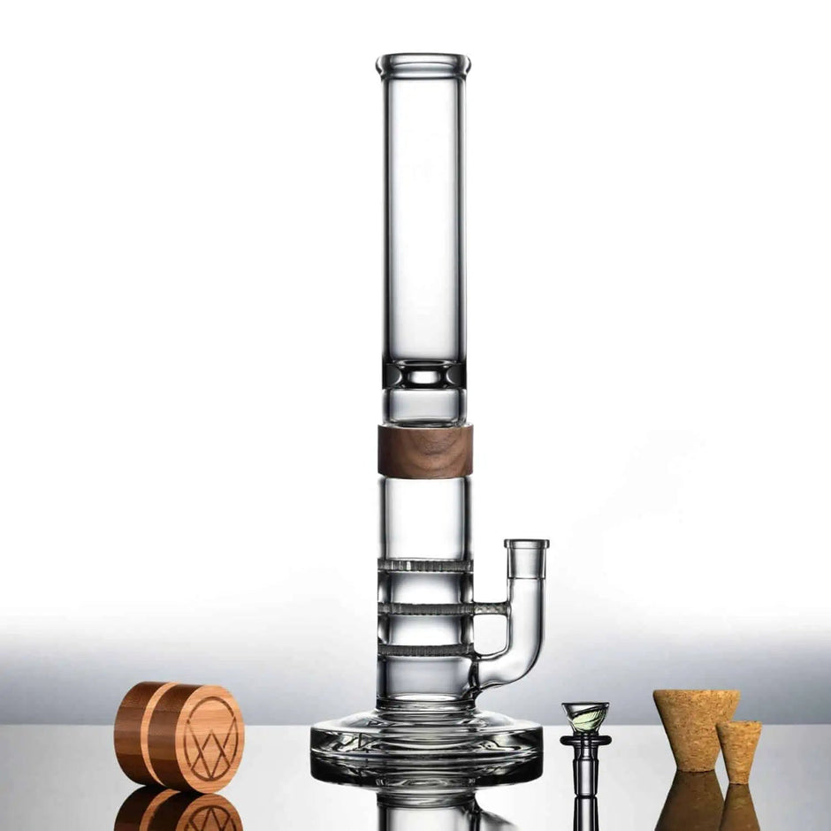 Vitae Glass 16" T.H.C Bong (Triple Honey Comb)