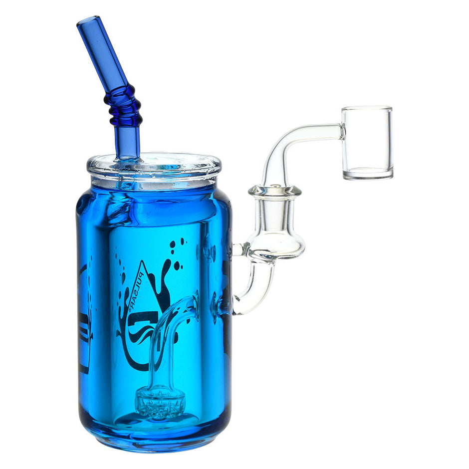 Pulsar Soda Can Glycerin Dab Rig | 8" | 14mm F