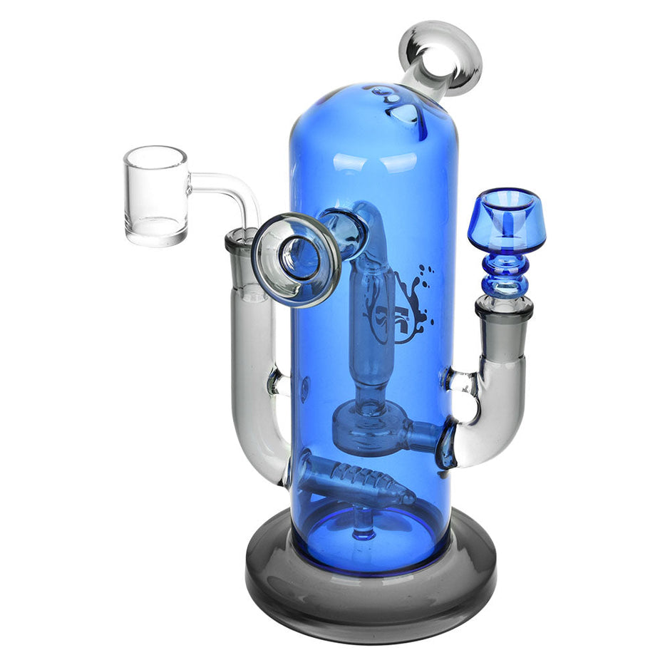 Pulsar Double Trouble Dry Pipe/Dab Rig | 8" | 14mm F