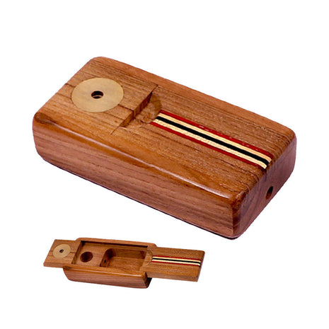 Stash 'N Go Wood Smoking Pipe