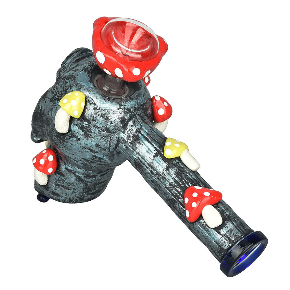 Pulsar Rainbow Puking Skull Bubbler Pipe - 8