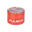 Pulsar Design Series Grinder with Side Art - Symbolic Tiles / 4pc / 2.5