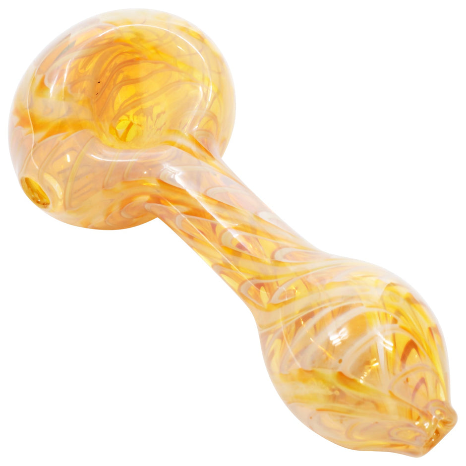 LA Pipes "Raker" Glass Spoon Pipe