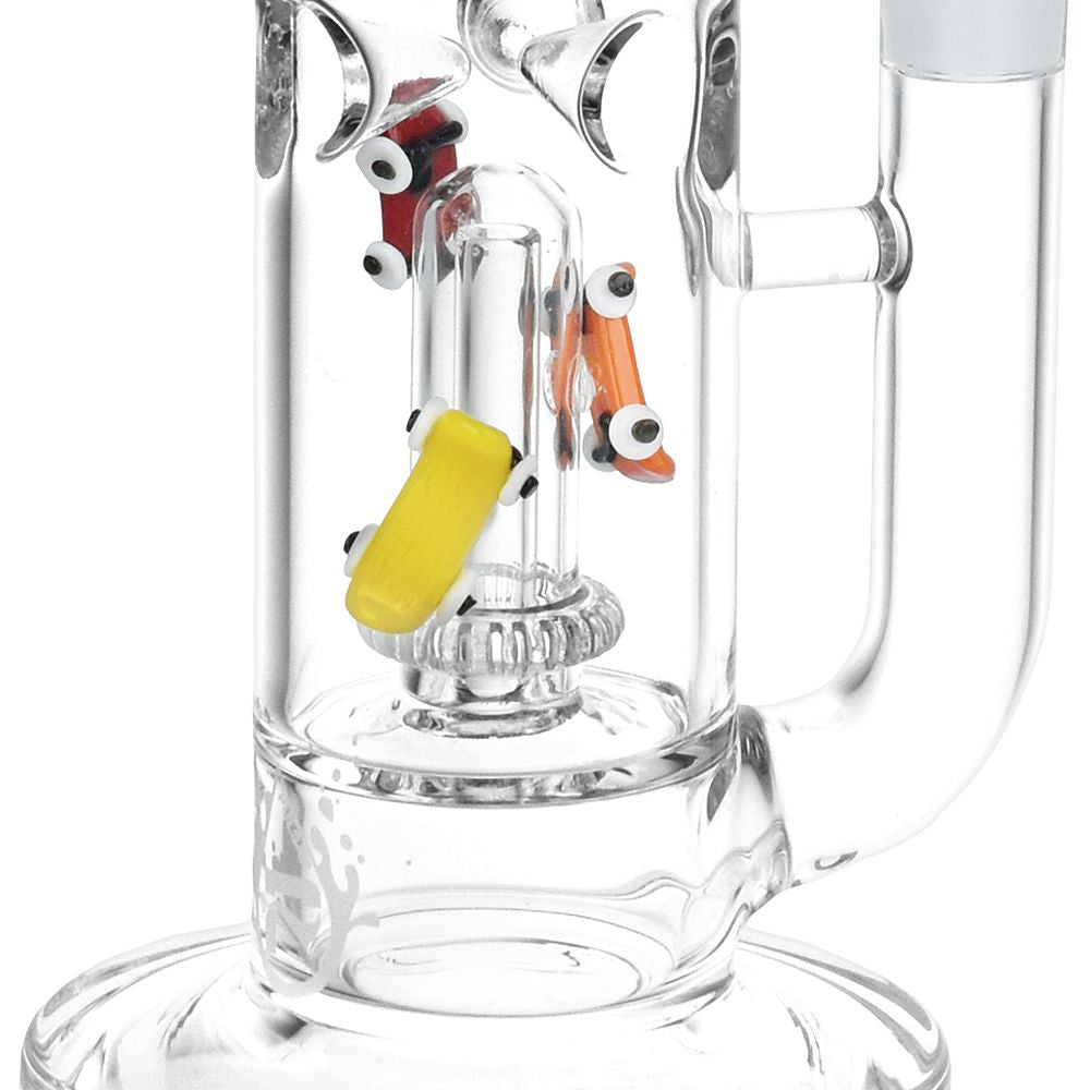 Pulsar Skate or Die Straight Tube Glass Water Pipe - 12.5