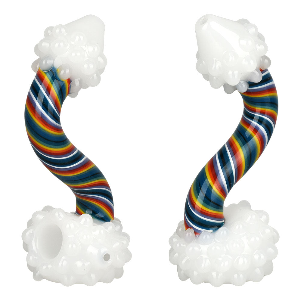 Rainbow Cloud Hand Pipe - 5