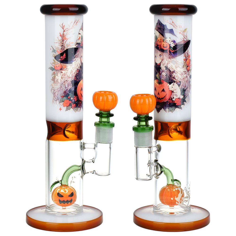 Pulsar Anime Halloween Straight Tube Water Pipe - 9.75