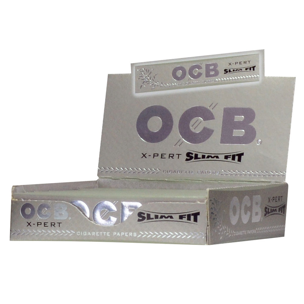 OCB X-Pert Slim Fit Slim Rolling Papers 24pcs