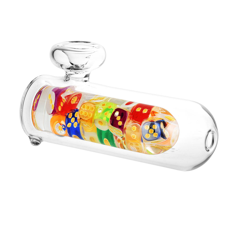 Feelin' Lucky Glass Hand Pipe - 5.25