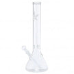 Hemp Leaf Beaker Glass Water Pipe 14