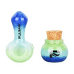 Pulsar Puff & Stash Glass Spoon Pipe & Jar | 2.5