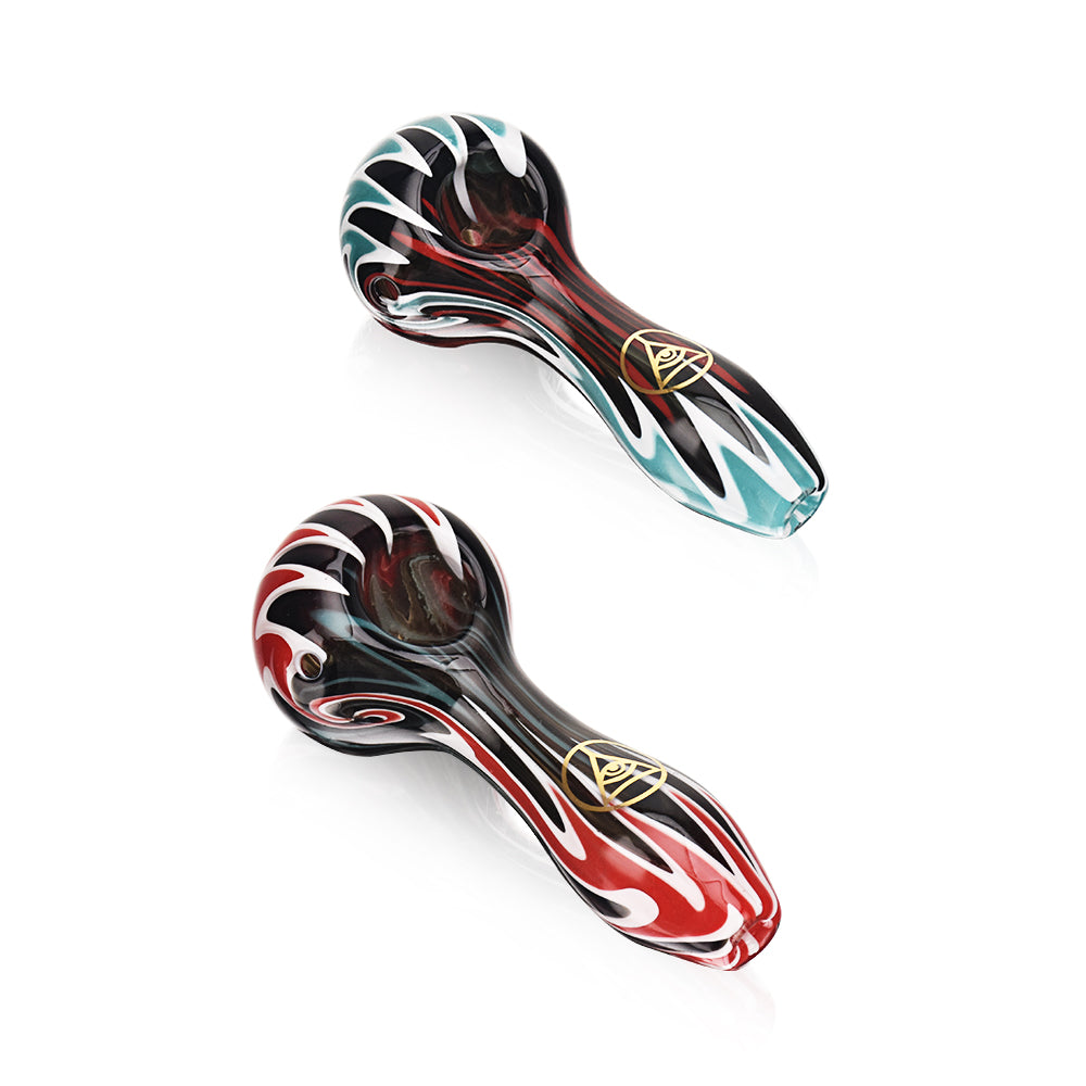 Ritual Smoke - Fire & Ice Wig Wag Spoons - Blue Fire Wig Wag - Single