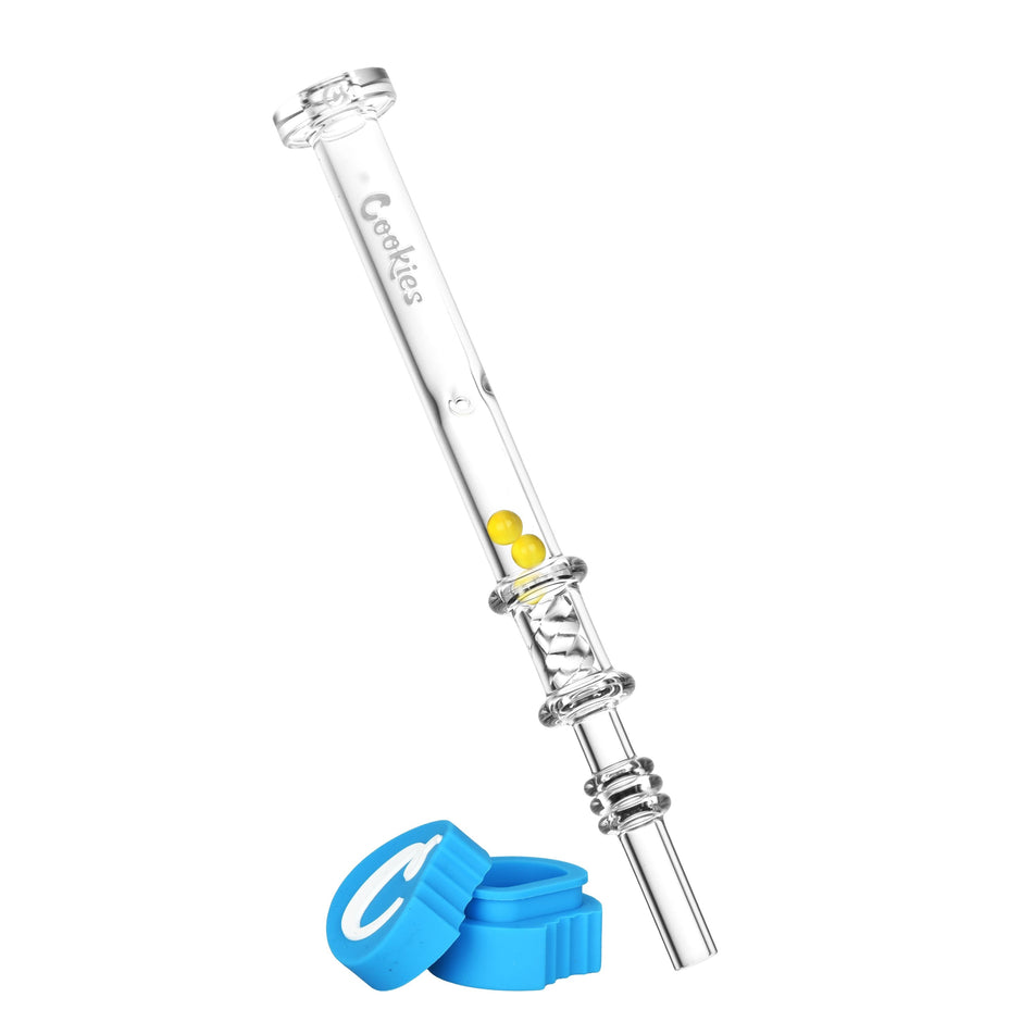 Cookies Honey Twist Glass Dab Straw w/ Integrated Tip