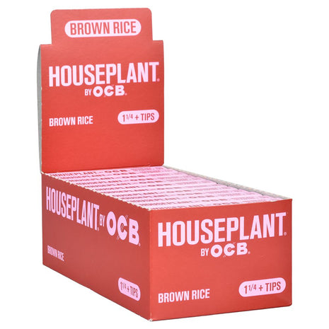 Houseplant by OCB Papers + Tips - Brown Rice /50pc/ 1 1/4" 24ct