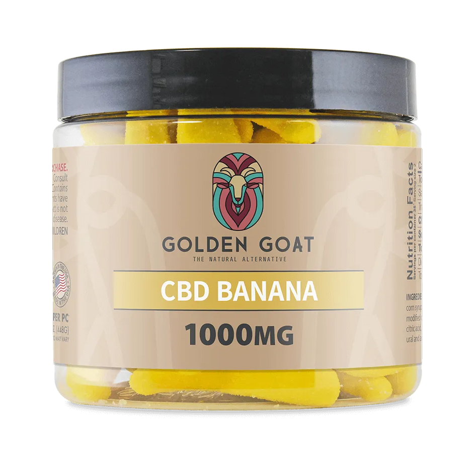 CBD Gummies 1000MG - Banana