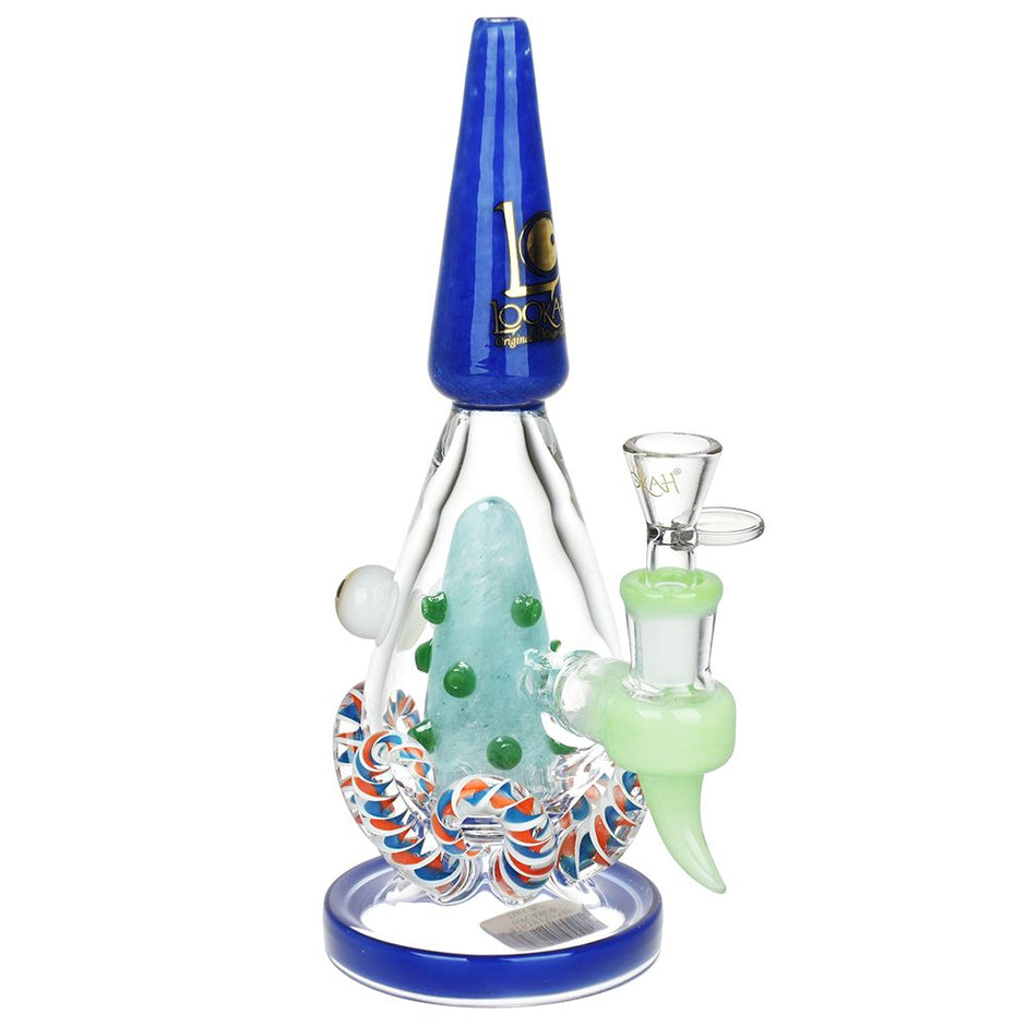 Lookah Glass Octo Water Pipe - 9.5" / 14mm F