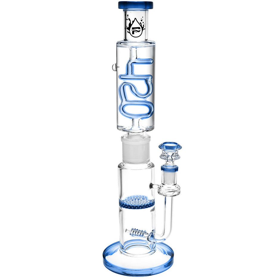 Pulsar 420 Design Glycerin Stacker Water Pipe | 13.75" | 14mm F