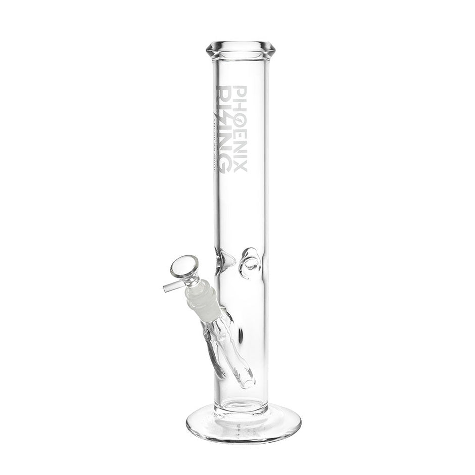 Phoenix Rising Straight Tube Water Pipe