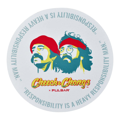 Cheech & Chong's x Pulsar DabPadz - Responsibility / 8"