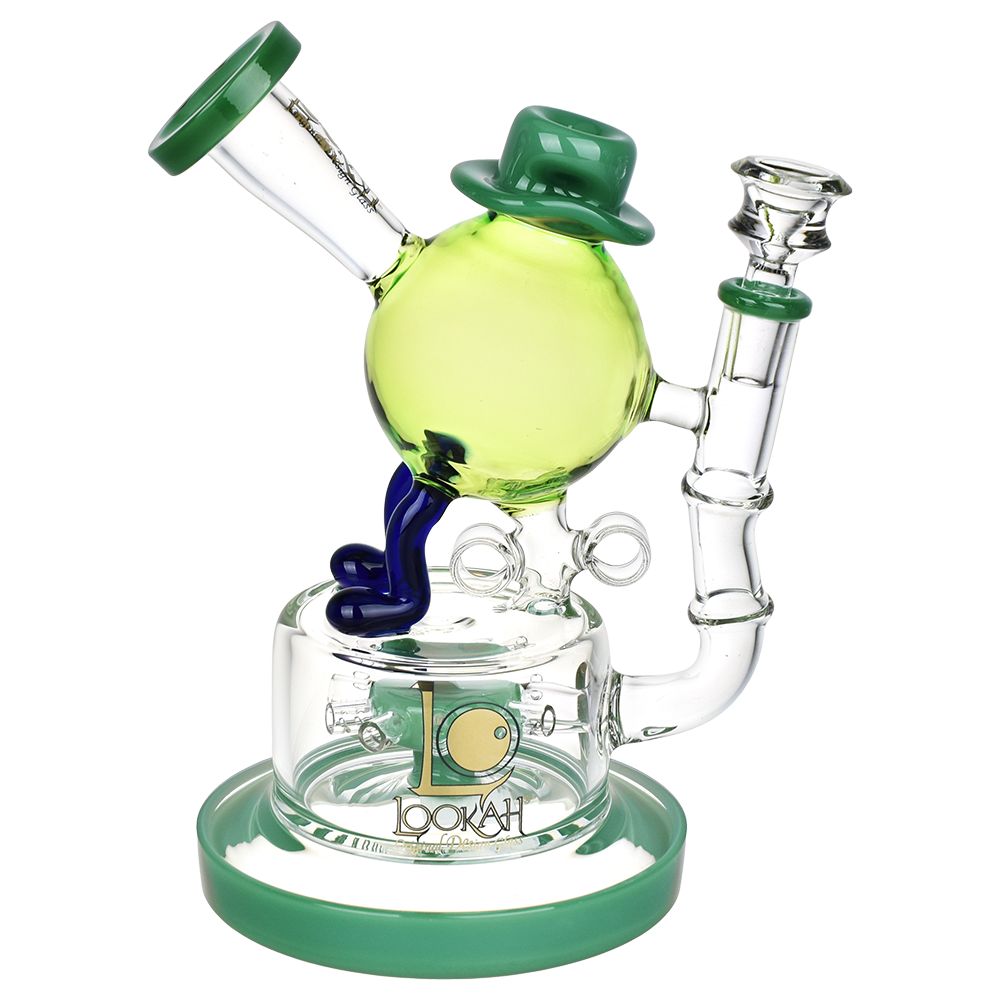 Lookah Glass Dancing Hat Water Pipe | 10.75