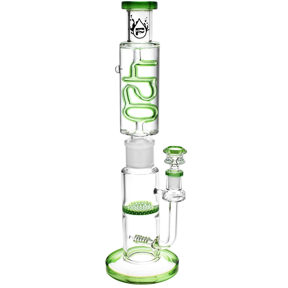 Pulsar 420 Design Glycerin Stacker Water Pipe | 13.75" | 14mm F