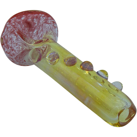 LA Pipes "Razorback" Silver Fumed Mini Spoon (Various Colors)