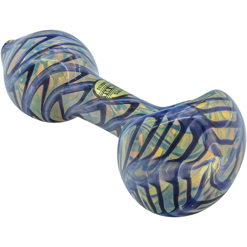 LA Pipes "Raker" Glass Spoon Pipe