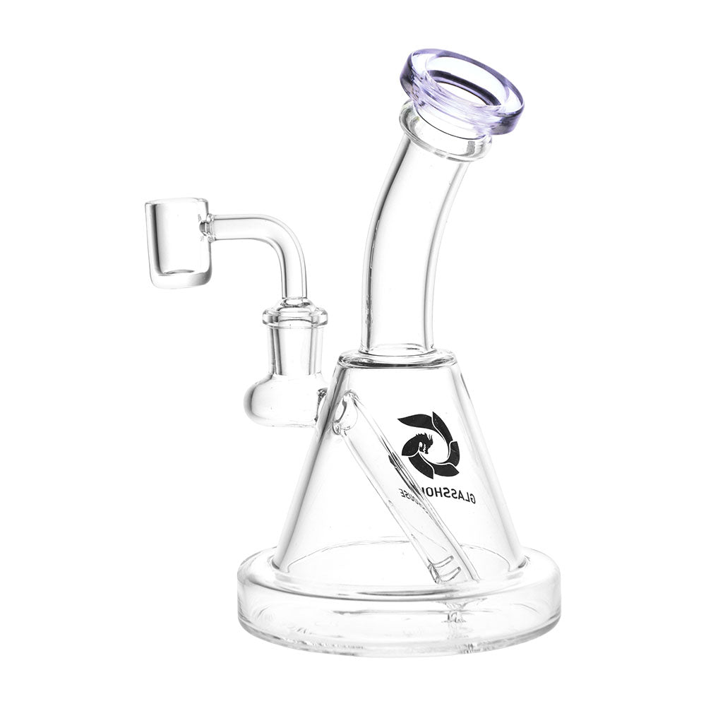 Glass House Bent Neck Glass Dab Rig - 6.75