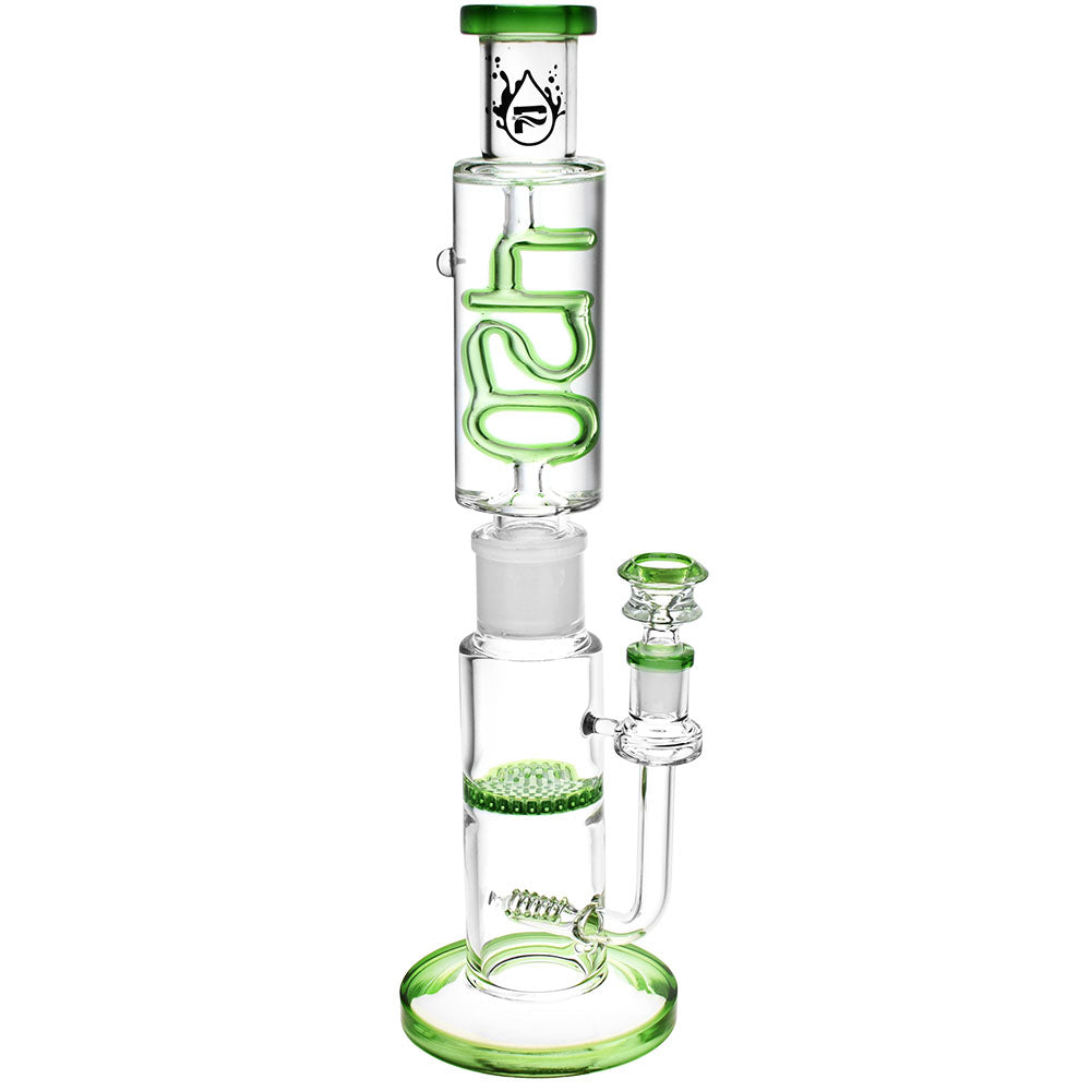 Pulsar 420 Design Glycerin Stacker Water Pipe | 13.75