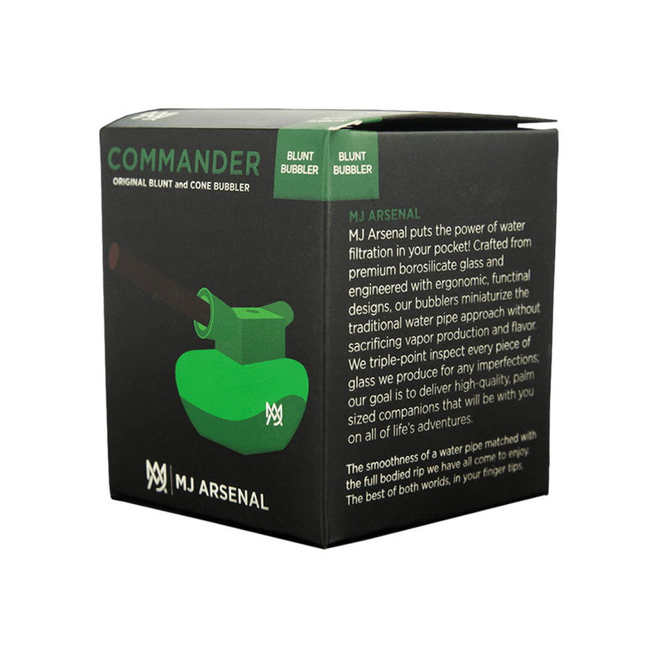 MJ Arsenal Commander Blunt Bubbler - 2.75"