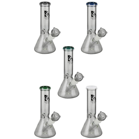 Diamond Glass Sugar Beaker Bong