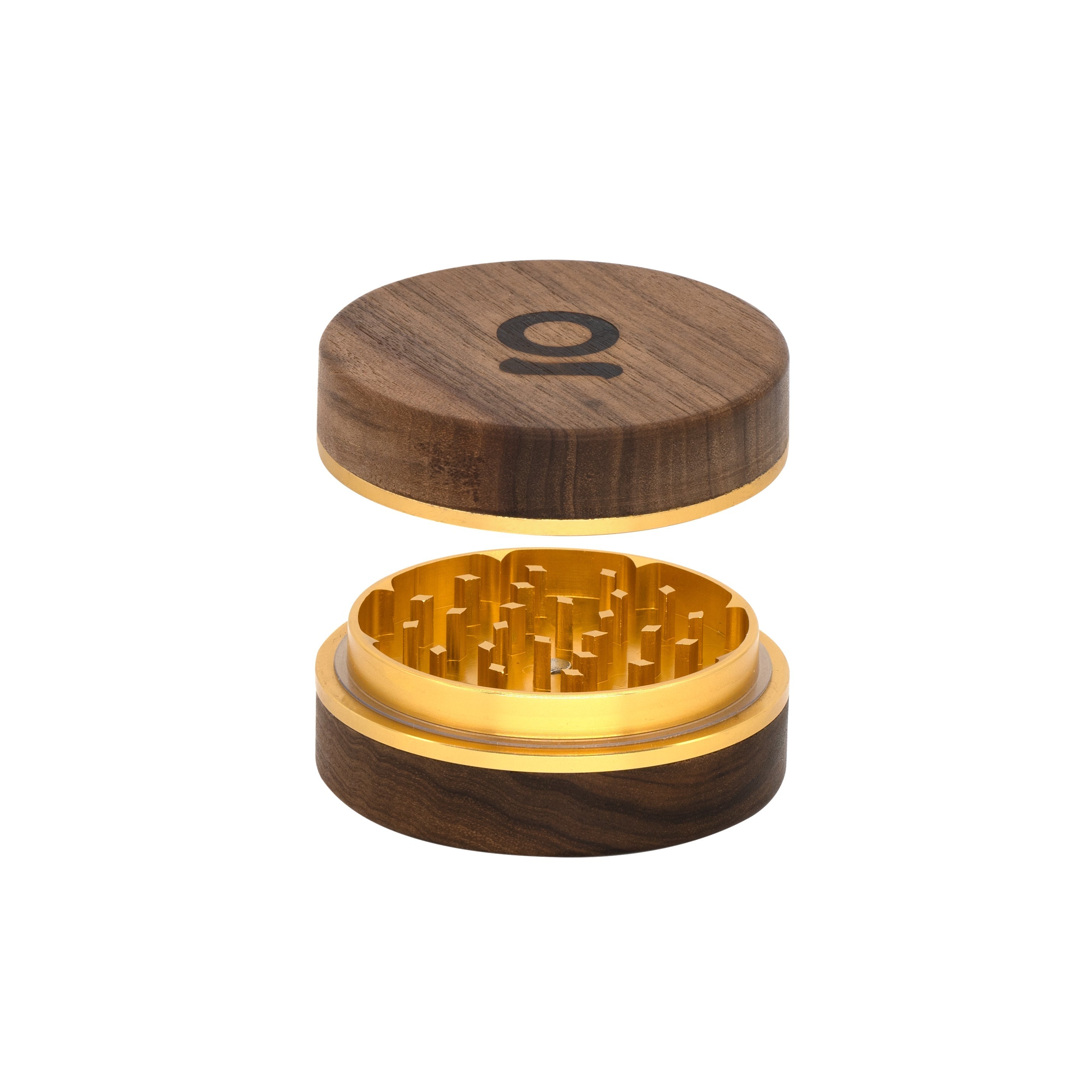 ONGROK 3 Inch, 2-Piece Walnut Grinder