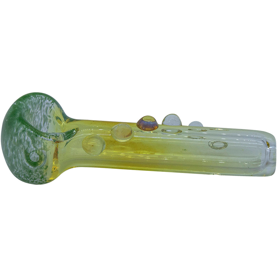 LA Pipes "Razorback" Silver Fumed Mini Spoon (Various Colors)