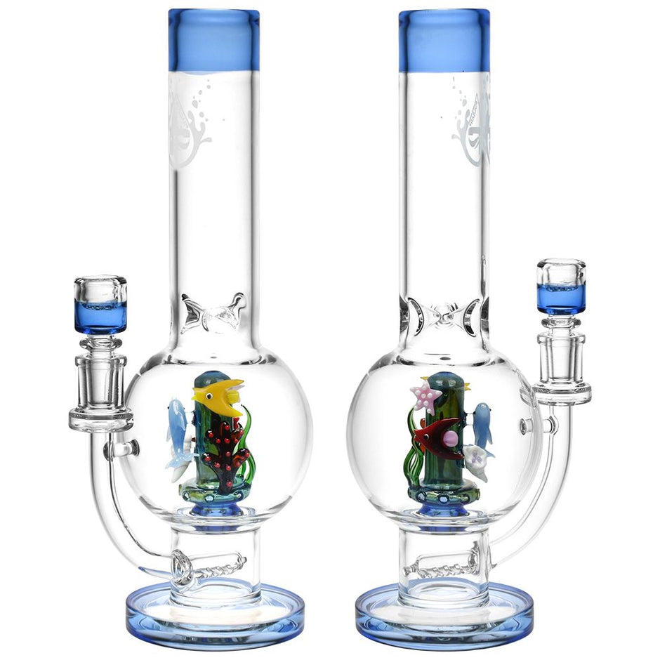 Pulsar Under The Sea Glass Water Pipe - 11.75" / 14mm F